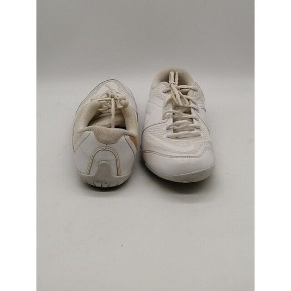Nike Womens Sneakers Cheer White Low Top Lace Up Walking Shoe Padded Flat Heel 9 - Picture 3 of 11